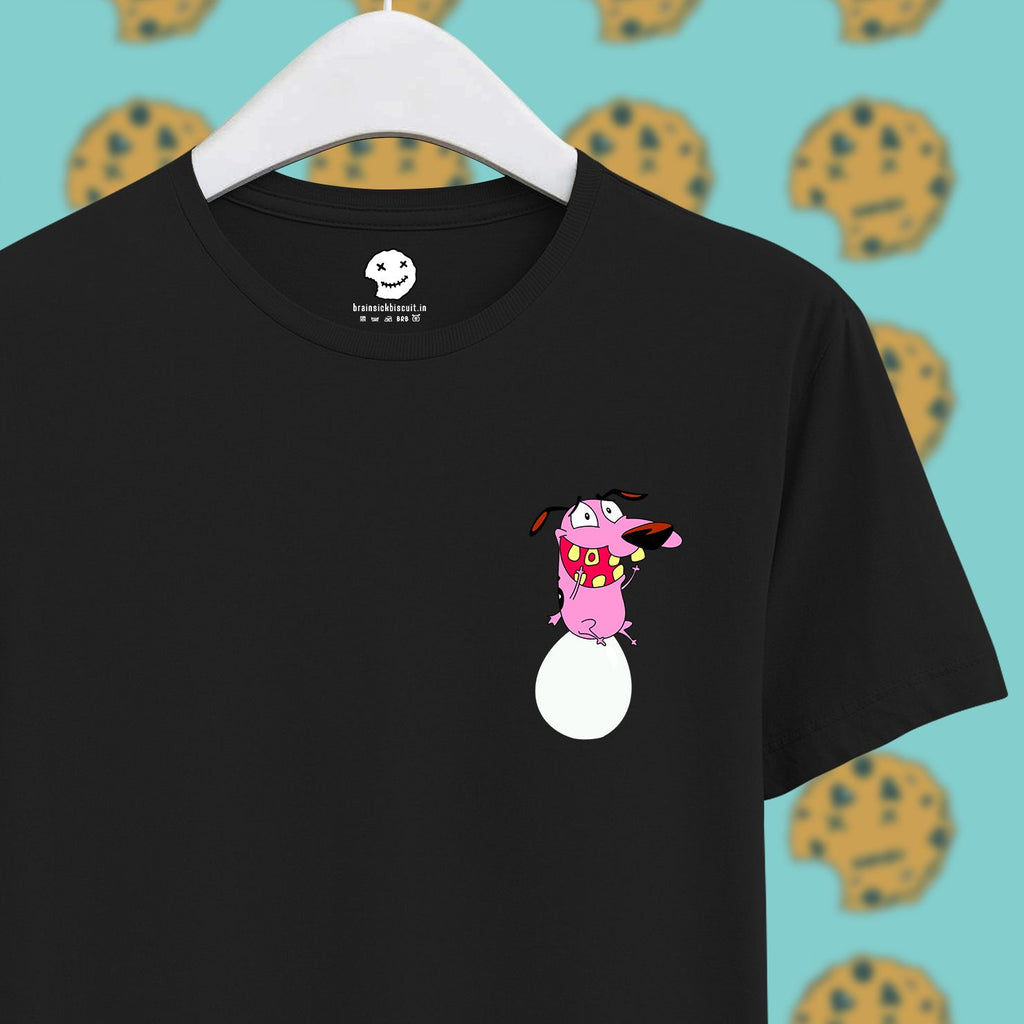 Courage's Egg-Sitting Adventure