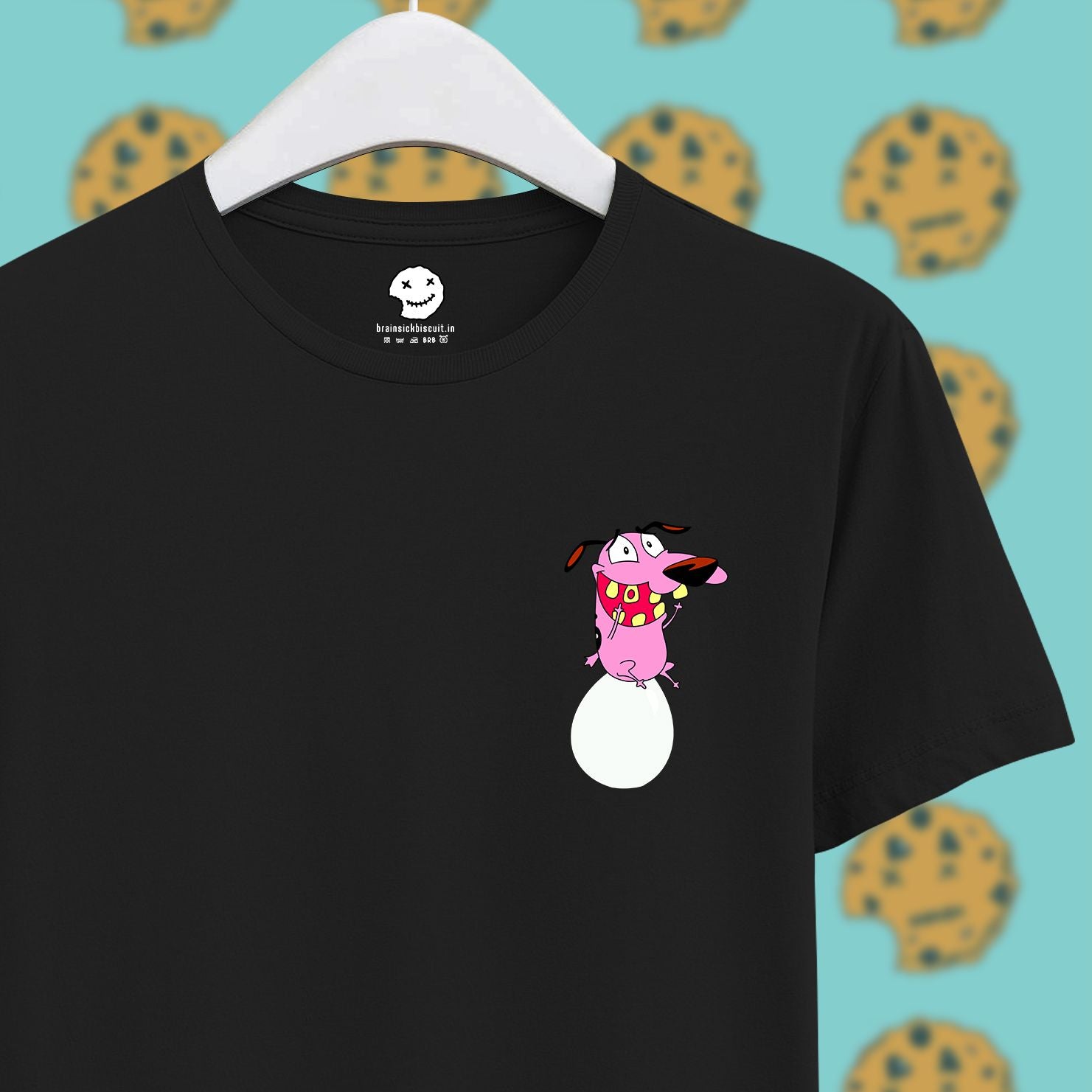 Courage's Egg-Sitting Adventure