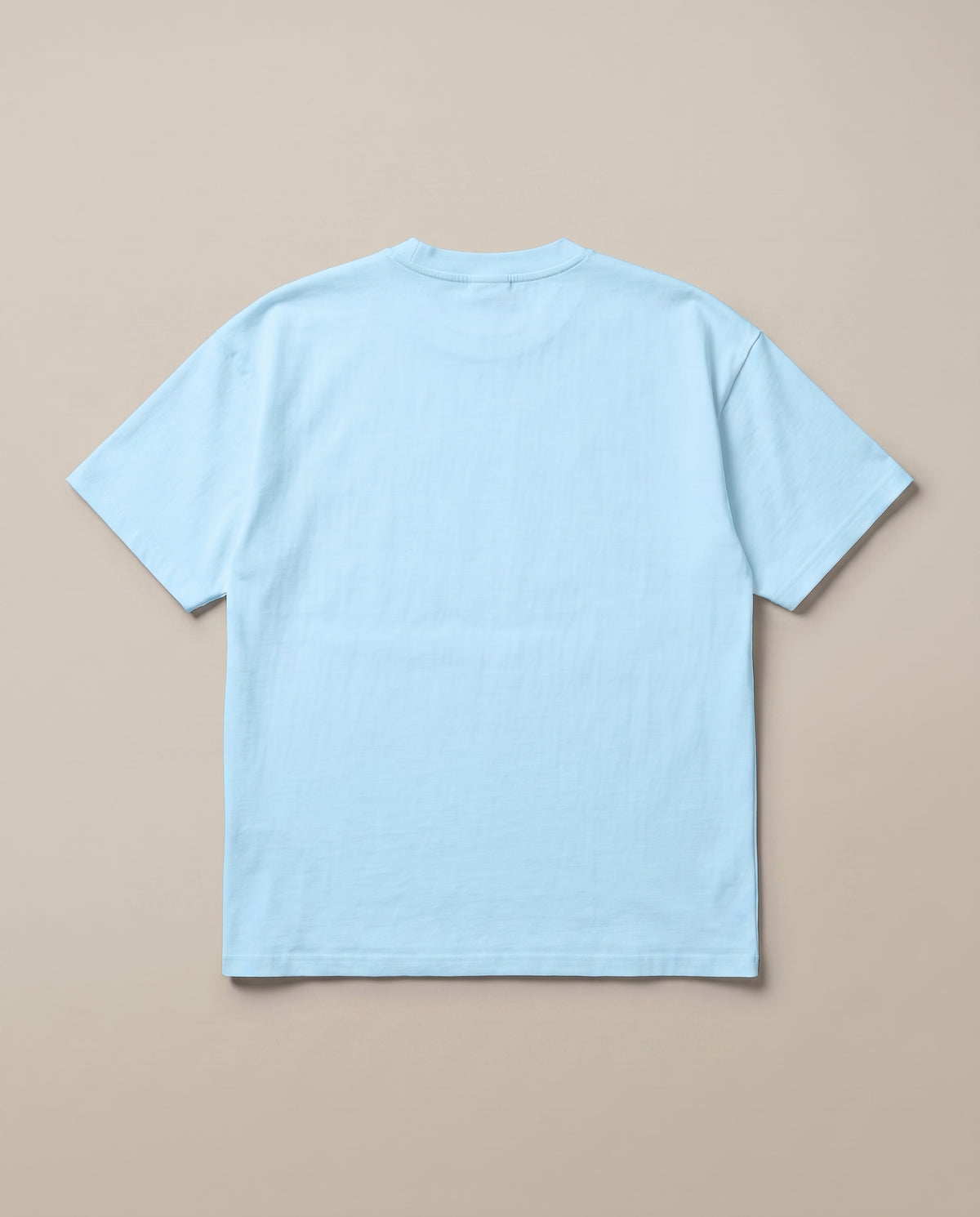 Corporate Courage Baby Blue oversized t-shirt, back