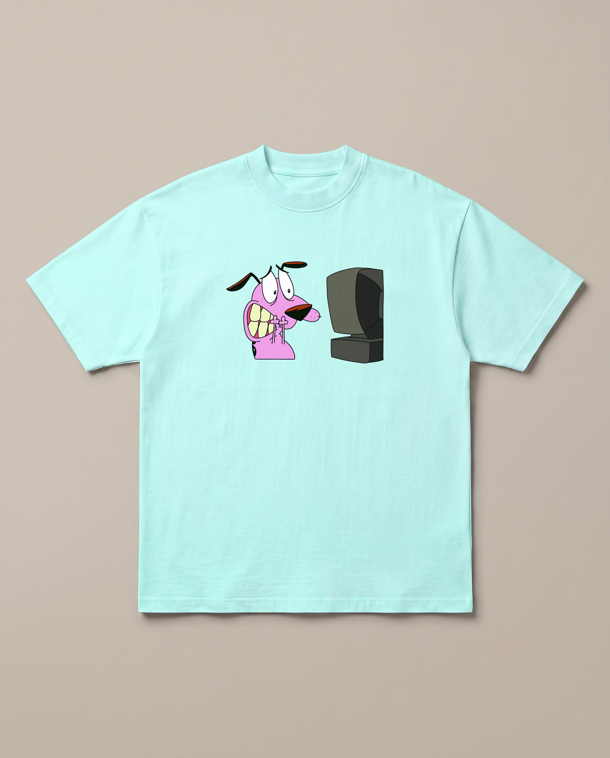 Corporate Courage Mint oversized t-shirt, front print