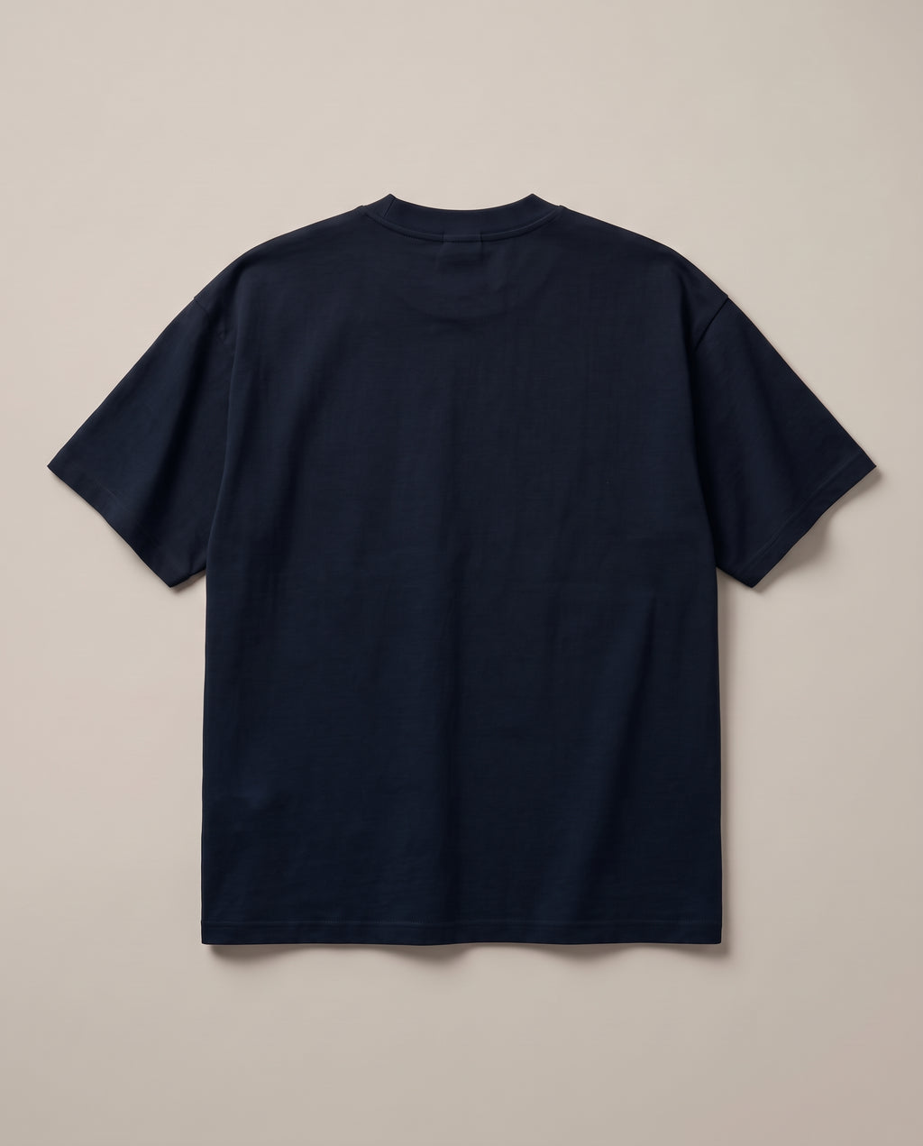 Llama Navy oversized t-shirt — funny llama joke pun, back