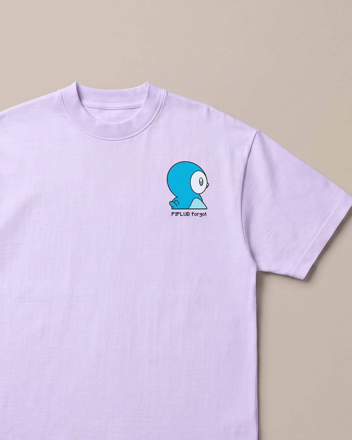 Brain Buffering… Lavender oversized t-shirt — piplub pokemon forgot, front print