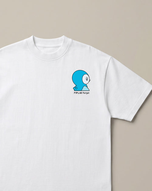 Brain Buffering… White oversized t-shirt — piplub pokemon forgot, front print