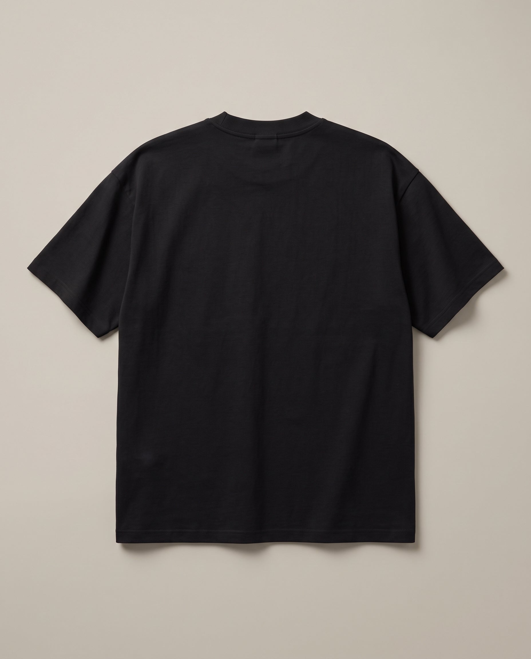 Psyence Black oversized t-shirt — psyduck doctor be aware, back