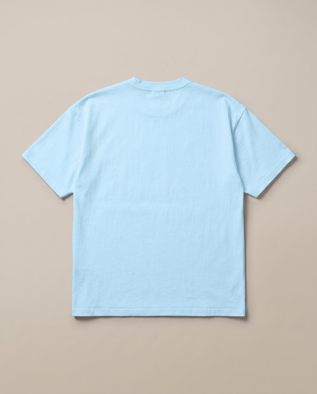 Real Dawn of Justice Baby Blue oversized t-shirt — superman batman civil war, back