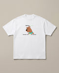 Scooby Can't Doo White oversized t-shirt — sccoby doo cant really do this, front print