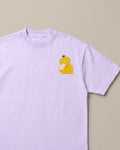 Shyduck Lavender oversized t-shirt — psyduck pokemon is very shy, front print