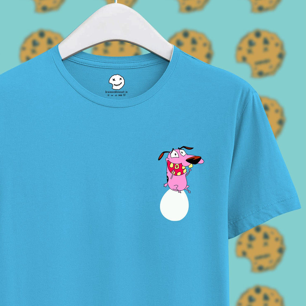 Courage's Egg-Sitting Adventure