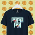 flash batman superman comic animated superman navy blue unisex t-shirt